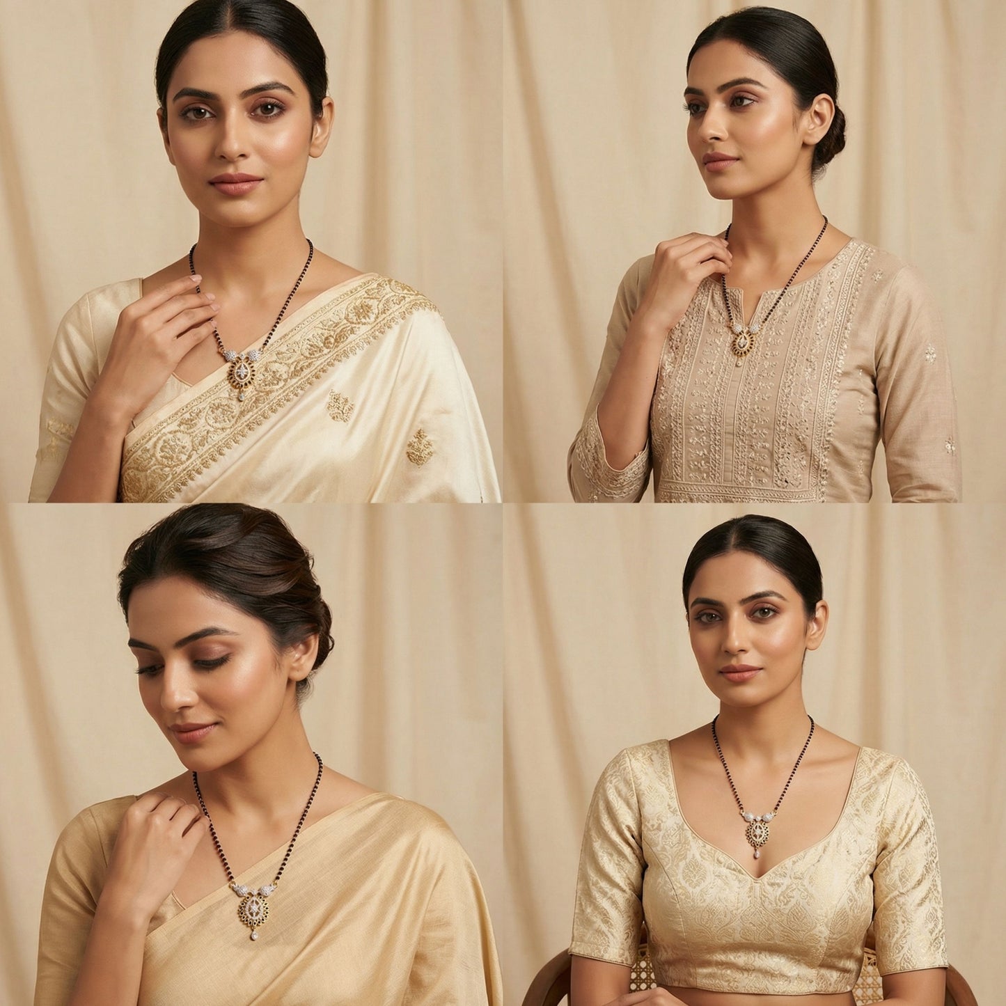 Ruby Stone  Mangalsutra