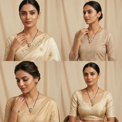 Ruby Stone  Mangalsutra