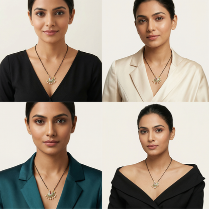 Peacock Love Mangalsutra
