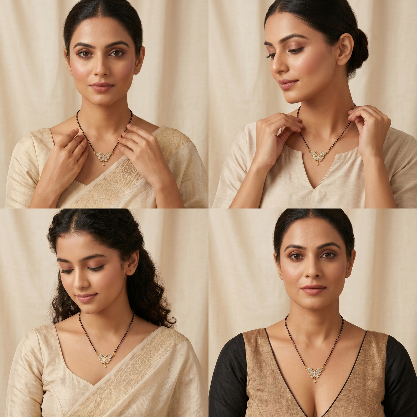 Golden ButterFly Mangalsutra