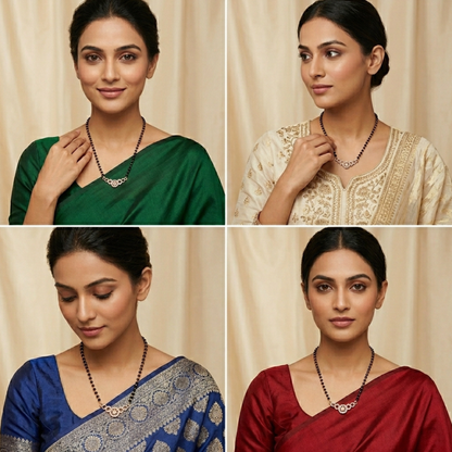 Ivory Charm Mangalsutra