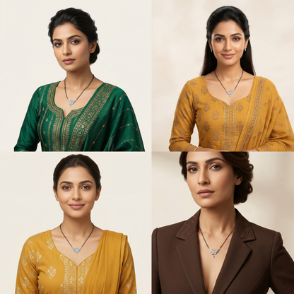 Butterfly Love Mangalsutra