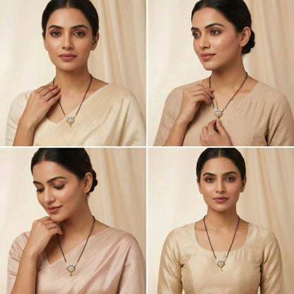 Rose Curve Mangalsutra