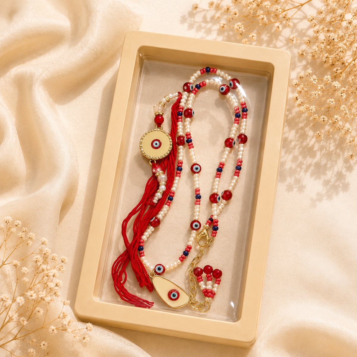 Bhai Bhabhi Nazar Rakhi Set
