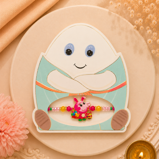 Peepa pig cartoon Kids Rakhi