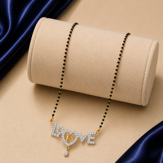 Love Heart Mangalsutra