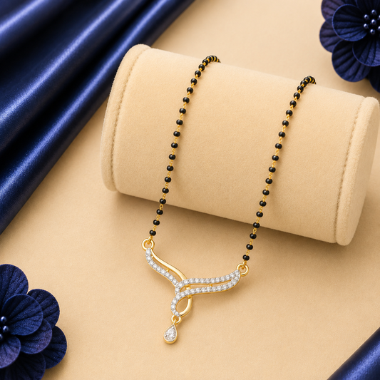 Elara Spark Curve MangalSutra