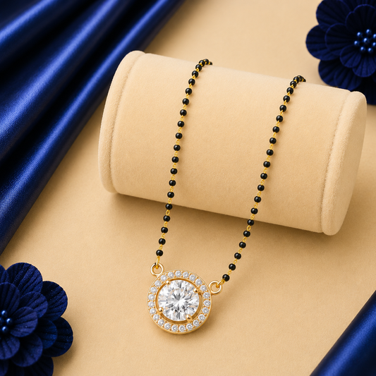 Floral Sparkle Mangalsutra