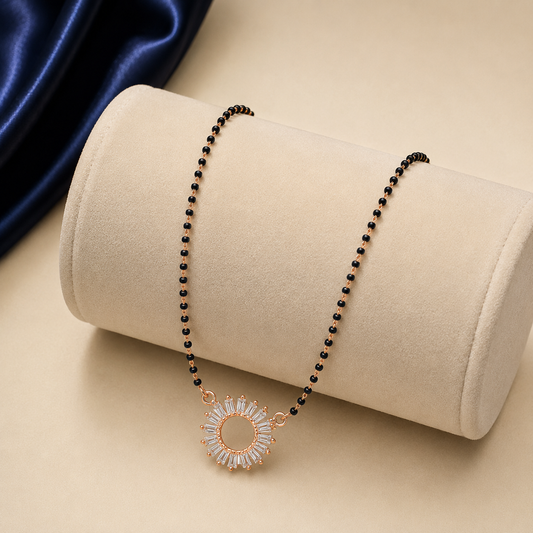Sunburst Sparkle Mangalsutra