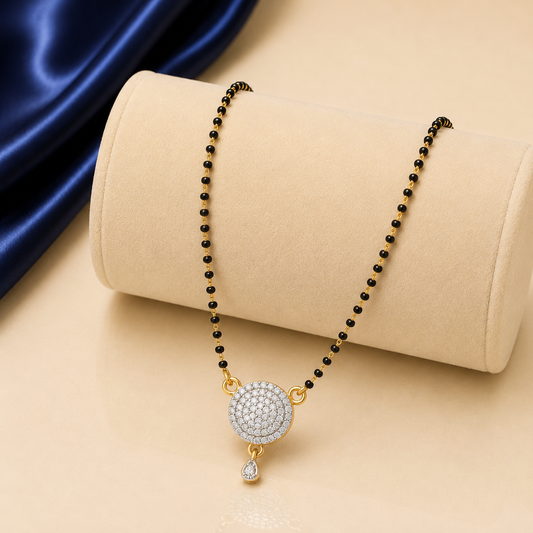 Diamond Orb Mangalsutra