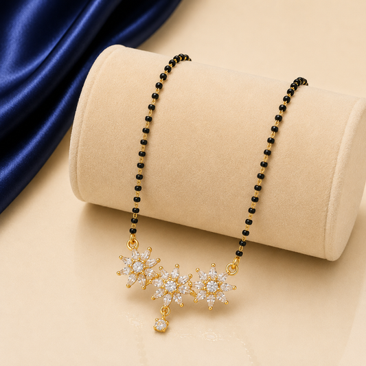 Glint Heart Mangalsutra