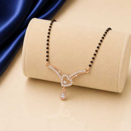 Roselle Charm Mangalsutra