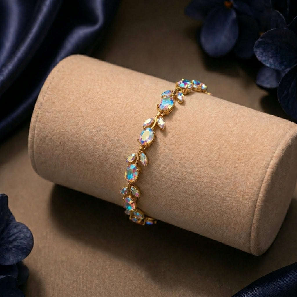 Crystal Tulip Bracelet