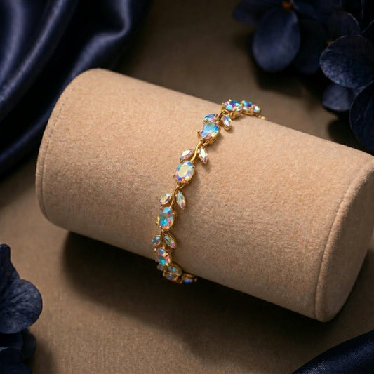 Crystal Tulip Bracelet