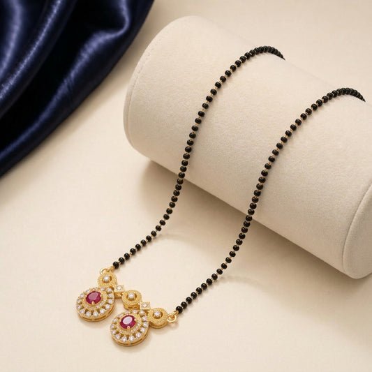 Twin Sparkle Mangalsutra