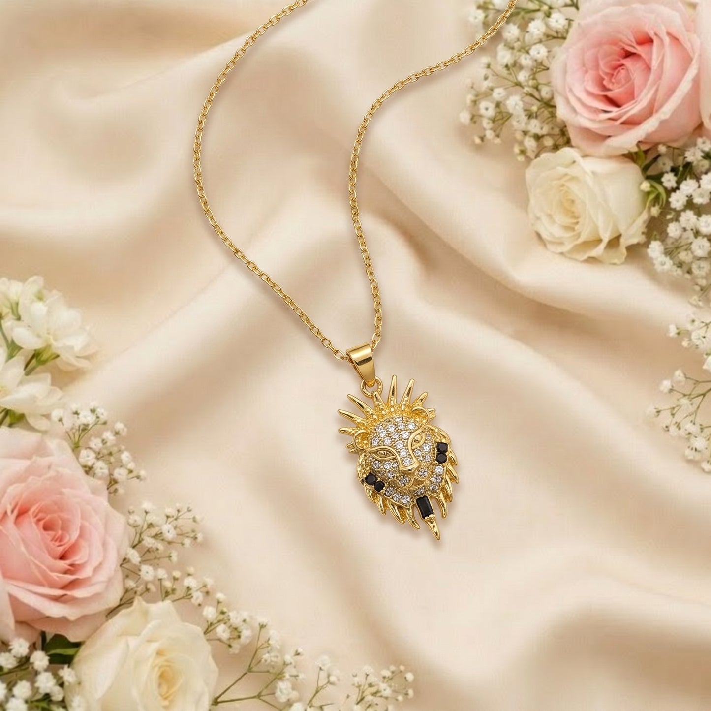 Dual Petal Drizzle Pendant
