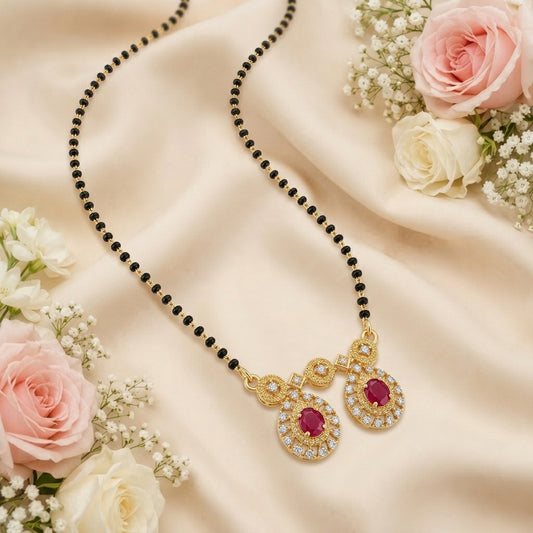 Twin Sparkle Mangalsutra