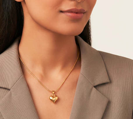 Aurora Heart Pendant