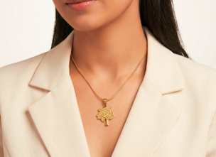 Floral Tree Pendant