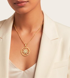 Sunshine Gold Pendant