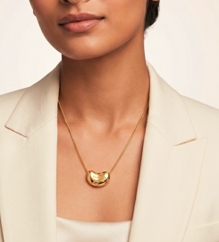Gold Bean Pendant