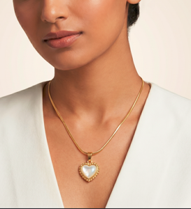 Heart Pearl Pendant