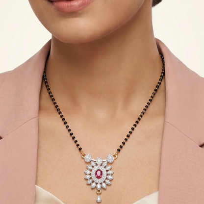 Diamond Bloom Mangalsutra
