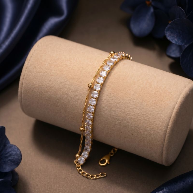 Golden Prism Spark Bracelet