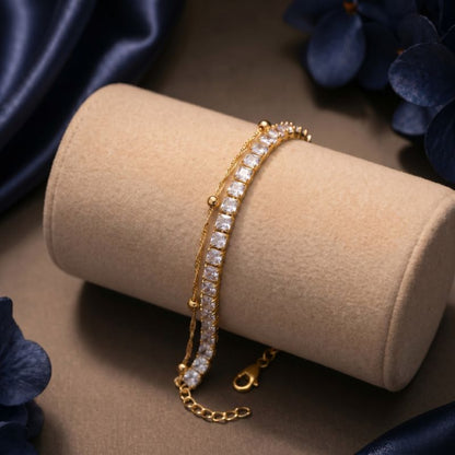 Golden Prism Spark Bracelet