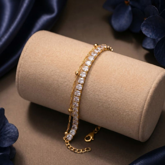 Golden Prism Spark Bracelet