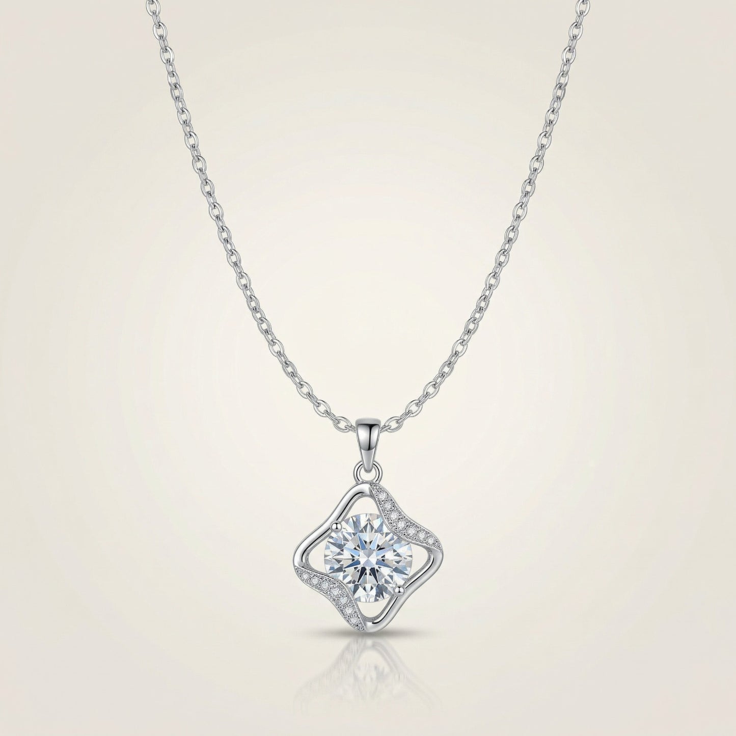 Diamond Square Pendant