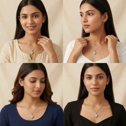 Diamond Square Pendant