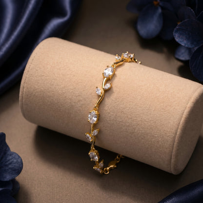 White Tulip Bracelet