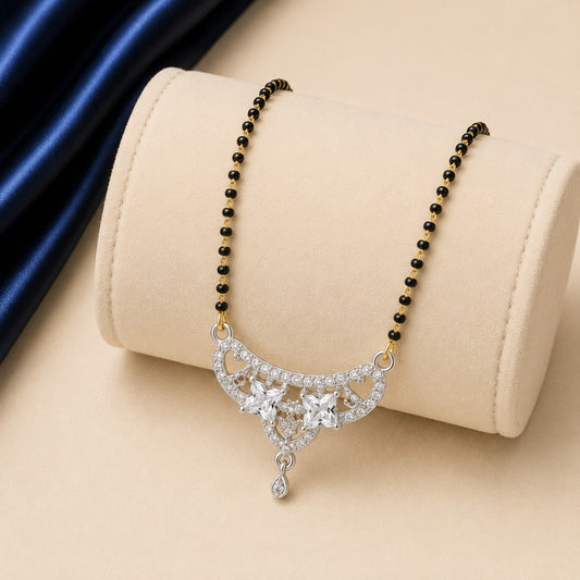 Anaya Heart Diamond Mangalsutra