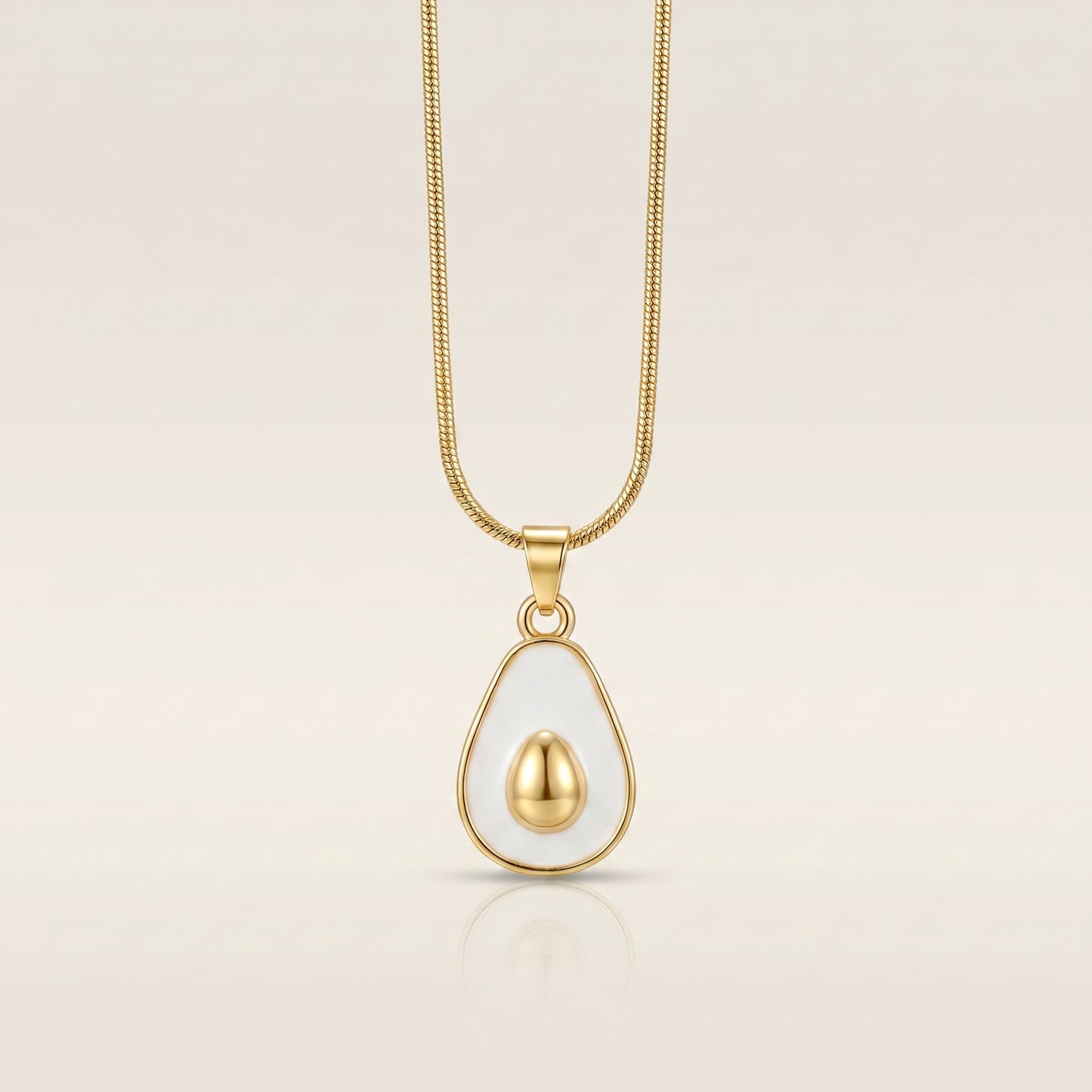 Golden Teardrop Pendent