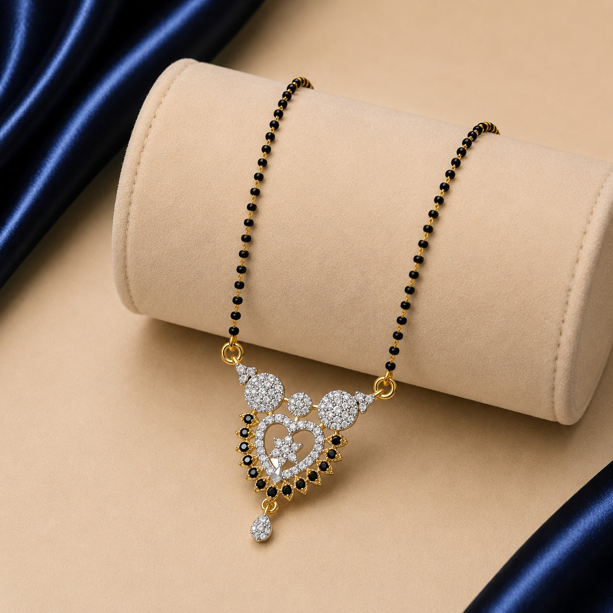 Diamond Arc Mangalsutra
