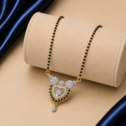 Diamond Arc Mangalsutra