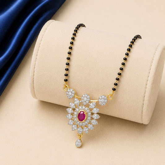 Diamond Bloom Mangalsutra