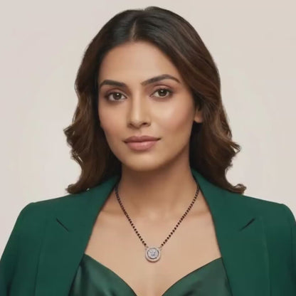 Floral Sparkle Mangalsutra