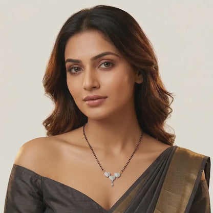 Trio Heart Mangalsutra