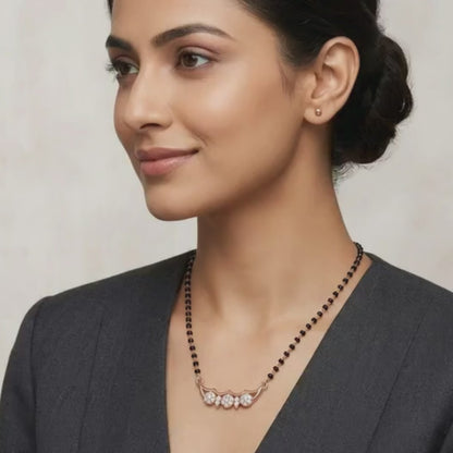 Noir Infinity Mangalsutra
