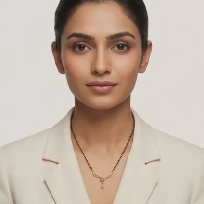 Golden Curve Mangalsutra