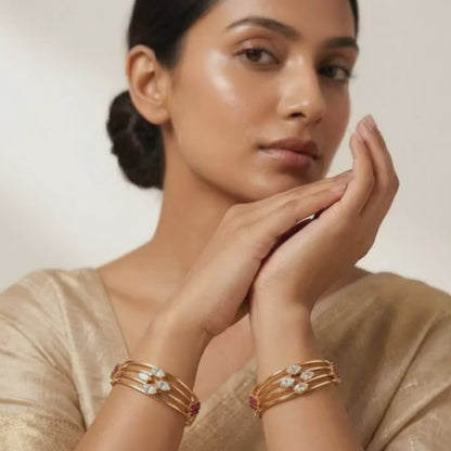 Chic Glow Bangles ( Set of 2 )