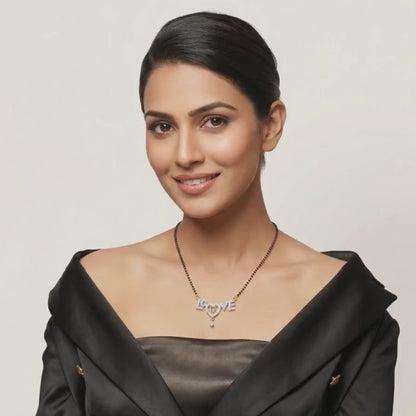 Love Heart Mangalsutra