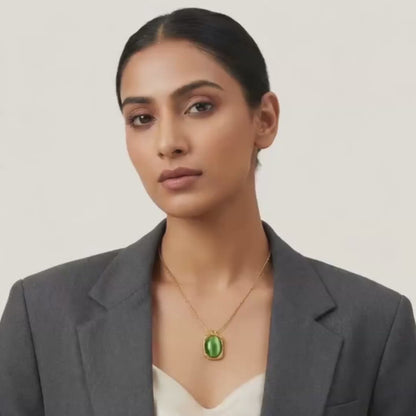Green Stone Pendant