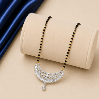 Silver Charm mangalsutra